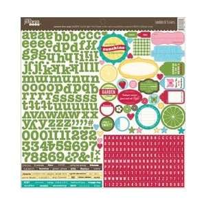  Jillibean Soup Coconut Lime Soup Cardstock Stickers 12X12 