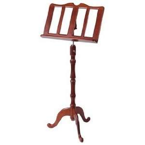  Stageline MS20CH Cherry Finish Wood Music Stand Musical 