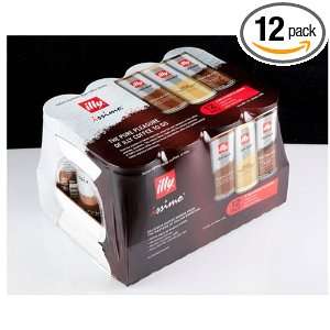 illy issimo Coffee Variety Pack, 8.45 Ounce (Pack of 12)  