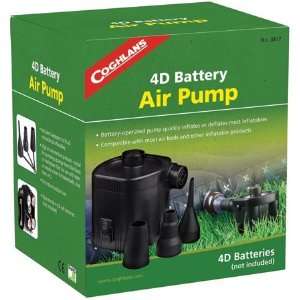  Coghlans 4D Battery Air Pump: Sports & Outdoors