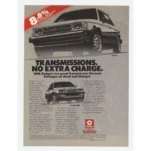   Omni & Charger Transmission Discount Print Ad (20317)