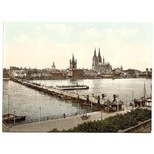  General view,Cologne,the Rhine,Germany