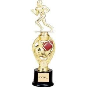 Football Trophies   Full Color Sports Awards with Action Figurine (NEW 