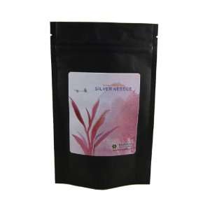 Puripan Organic Loose Leaf White Tea, Silver Needle 2 oz Bag,:  
