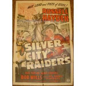 Silver City Raiders Movie Poster (27 x 40 Inches   69cm x 102cm) (1943 