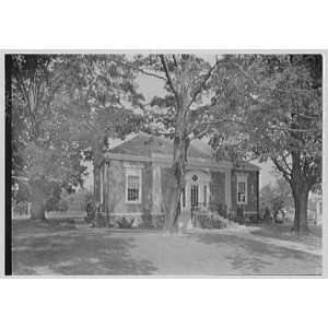   Memorial Library, Spring Valley, New York. General exterior 1941 Home