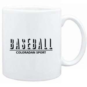   Mug White  BASEBALL SPORT Coloradan  Usa States