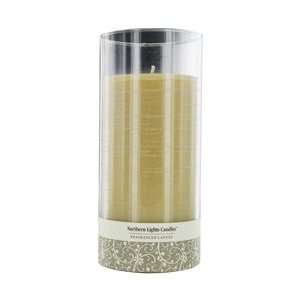  MYSTERIA SCENTED ONE 7.5 INCH GLASS PILLAR SCENTED CANDLE. COMBINES 