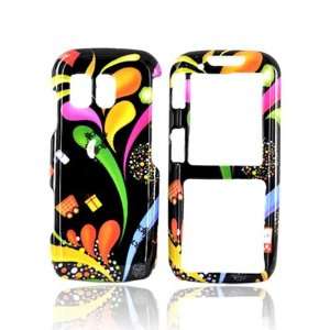  Samsung Rant M540 Hard Case Cover Colorful Paint BLACK 