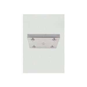   FreeJack Round Canopy 3 Port, Satin Nickel Finish   Commercial Voltage