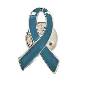  1 Teal Awareness Ribbon Pin: Everything Else