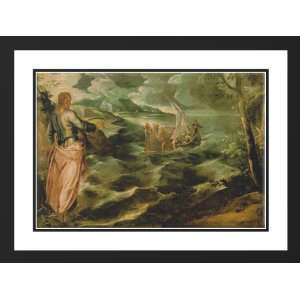  Tintoretto, Jacopo Robusti 24x19 Framed and Double Matted 