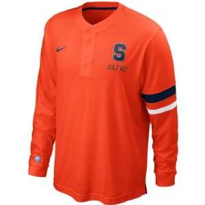 Nike Syracuse Orangemen Mens Elite Long Sleeve Shoot 