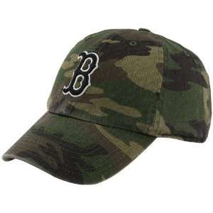   New Era Boston Red Sox Camo Clean Up Adjustable Hat: Sports & Outdoors
