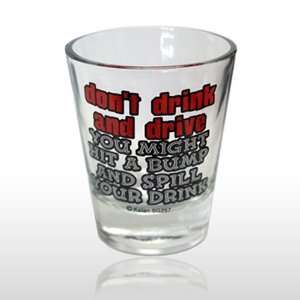  DONT DRINK AND DRIVE SHOT GLASS (257): Toys & Games