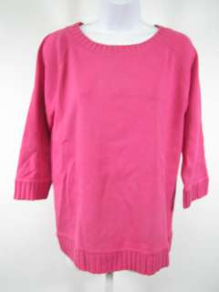 COLETTE MORDO FOR SADIMARA Pink Knit Ribbed Sweater M  