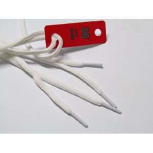  White 36 Oval Shoelaces