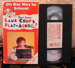 Shari Lewis On Our Way to School Lamb Chops Vhs Rare! 044008957539 