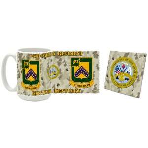  US Army 16th Cavalry Regiment Coffee Mug/Coaster Kitchen 