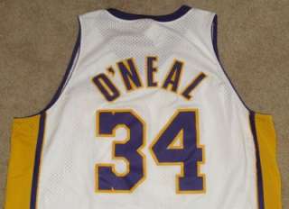   SHAQUILLE ONEAL LAKERS MENS BASKETBALL JERSEY SZ XL NBA OOP RARE SHAQ