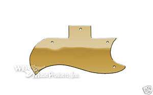 NEW   Pickguard For Gibson SG Standard   GOLD MIRROR  