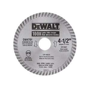  DeWalt 115 DW4701 Continuous Rim Diamond Blades