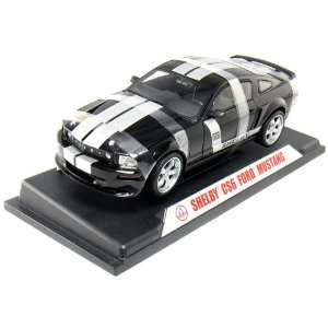 Shelby Collectibles 2006 Ford Shelby CS6 118 Scale (Black/Silver 