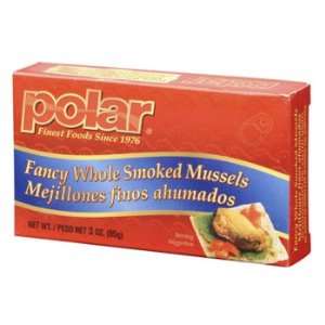 24 Pack Case of 3oz. Smoked Mussels Grocery & Gourmet Food