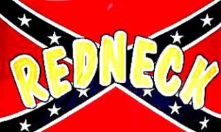 Rebel Confederate Redneck Pride Southern USA 3x5 Flag  