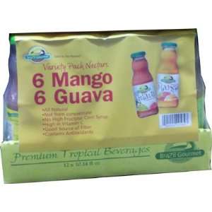Brazil Gourmet Mango/Guava Juice (6 Mango, 6 Guava) 12 10.14 fl oz 