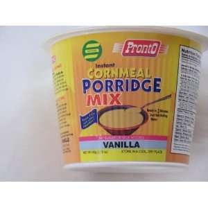 Cornmeal Porridge Mix/ Vanilla: Grocery & Gourmet Food