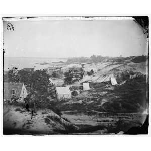  Yorktown,Virginia. View from Cornwallis cave