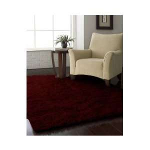   Hand woven 3000 Gram Flokati Shag Rug Ruby Red 5x7: Furniture & Decor