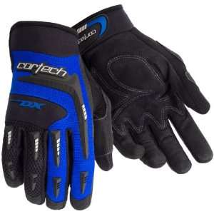  Tourmaster Cortech DX 2 Youth Motorcycle Gloves Black/Blue 