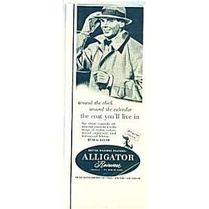  Alligator rainwear ad