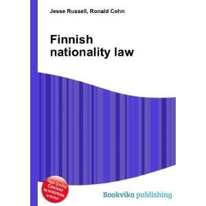  Finnish nationality law Ronald Cohn Jesse Russell Books