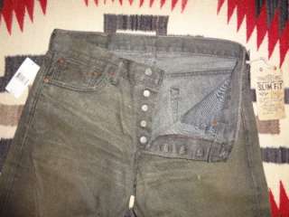 RRL Double RL Selvedge Denim Jeans 33/32   Olive Wash SLIM FIT Fall 