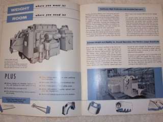 Vtg Detroit Broach&Machine Catalog~Continuous Broaching  