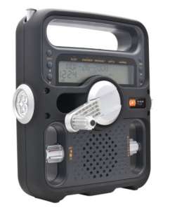 Eton FR600B Solarlink Self Powered Weather Radio with Flashlight Solar 