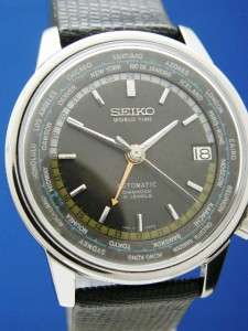 Mans Seiko World Time GMT Vintage Automatic Watch  6217.7000 (54859 