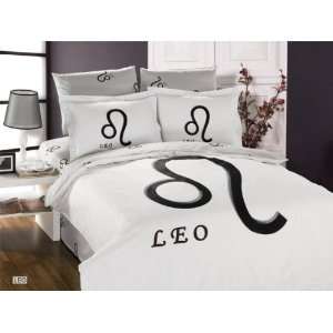    Queen  6 Pieces Duvet Cover Bedding Set  Leo Zodiac