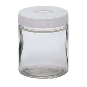 Precleaned Clear Wide Mouth Septa Bottles, 60 mL  