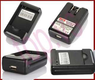 USB Seat+wall travel Battery Charger For HTC Sensation 4G G14 EVO 3D 