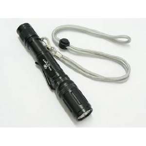   Tactical 190 Lumen Cree XR E Q5 LED Flashlight Black: Home Improvement