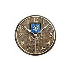  Whitehall Products 01842 Blue Dard Hunter Rose Clock In 