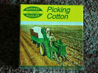   John Deere Model A Tractor w/No.15 Cotton Harvester PICKING COTTON NIB