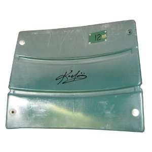  Autographed Kevin Youkilis Fenway Seatback (MLB 