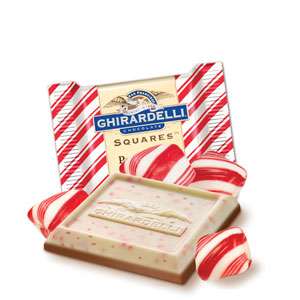 ghirardelli s limited edition peppermint bark squares chocolate inside 