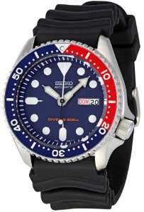    Seiko Mens SKX009K1 Blue Dial Divers Watch Seiko Watches