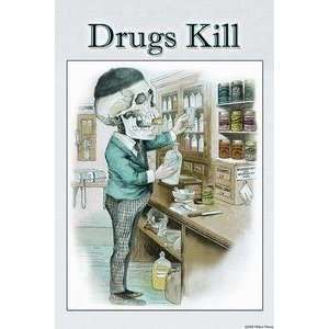  Vintage Art Drugs Kill   20853 8